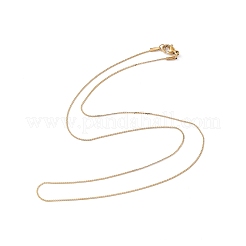Ionenbeschichtung (IP) 304 Edelstahl Serpentinenkette Halskette für Männer Frauen&nbsp;NJEW-G076-01C-G