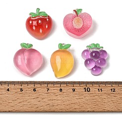 Anhänger aus transparentem Harz mit Obstmotiv&nbsp;RE-CBA06E9-01P
