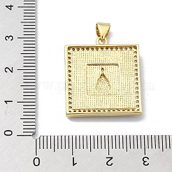 Messing micro pave klare zirkonia anhänger&nbsp;KK-A221-26G-01