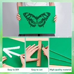 Прокладки из пластикового гофрированного листа&nbsp;DIY-WH0622-128D-03