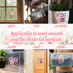 3 лист 3 стиля ПВХ водонепроницаемые декоративные наклейки&nbsp;DIY-WH0404-150