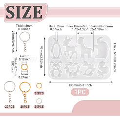 Kits de fabricación de llavero diy&nbsp;DIY-TA0015-79