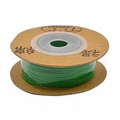 Cordons de fils de coton en nylon rond teints écologiques&nbsp;OCOR-L001-821-508