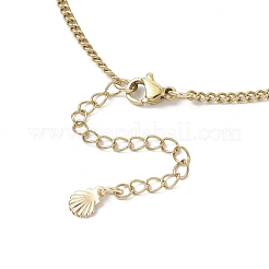 Браслеты на ногу из нержавеющей стали 304&nbsp;AJEW-AN00703-03