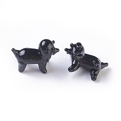 Декор для дома ручной работы щенок в технике лэмпворк&nbsp;LAMP-L075-032