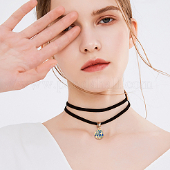 90шт 3 цвета сплава эмалевые подвески&nbsp;ENAM-DC0001-29