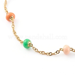 Браслеты-сателлиты из нержавеющей стали&nbsp;BJEW-JB06093