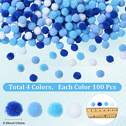 400шт 4 стиля кукольный ремесло своими руками&nbsp;AJEW-SC0003-93C