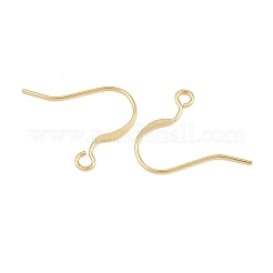 Flacher Ohrhaken aus Messing&nbsp;KK-CBA57BD-09G
