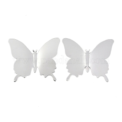 3D Spiegel Wandaufkleber aus Kunststoff&nbsp;DIY-F077-02A