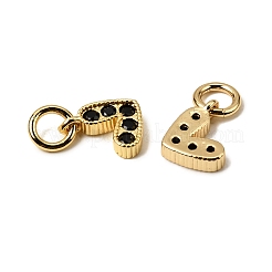 Латунные микро проложить кубического циркония подвески&nbsp;ZIRC-F111-08G-01