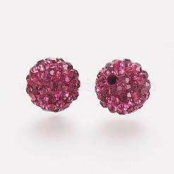 Polymer Ton Strass Perlen&nbsp;RB-K050-8mm-C21