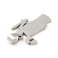 Подвески из нержавеющей стали 201&nbsp;LS-STAS-D190-06P