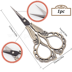 Tijeras de acero inoxidable 1pc&nbsp;AJEW-SC0002-99B-01