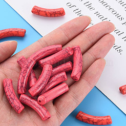 Непрозрачные акриловые бусины с краклеем&nbsp;X1-MACR-S372-002N-005