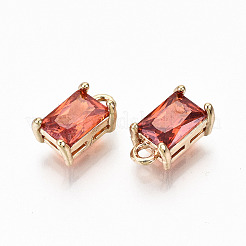 Латунь стекло горный хрусталь подвески&nbsp;X-GLAA-S179-21E-RS