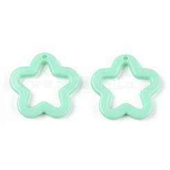 Непрозрачные акриловые подвески&nbsp;MACR-M042-02I