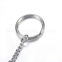 Брелки для ключей из нержавеющей стали 304&nbsp;LS-STAS-G085-01