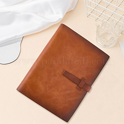 Cuaderno diario de piel sintética&nbsp;AJEW-WH20018-300B-03
