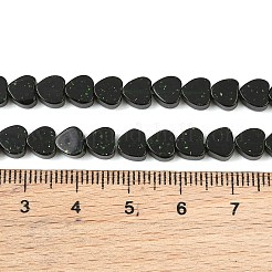 Synthetik grün goldstone Perlen Stränge&nbsp;GG-CBA199E-B03-02