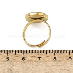 Goldene Fingerringe aus Edelstahl 304&nbsp;RJEW-H254-08B-G