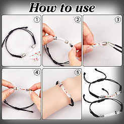 Браслеты из вощеного полиэстера&nbsp;BJEW-PH01955