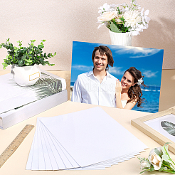 Алюминиевая термотрансферная печать пустая индикаторная пластина&nbsp;DIY-CP0013-28B