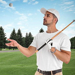 9 шт. 9-цветные эластичные шнуры и акриловые бусины для гольфа&nbsp;HJEW-DR00083