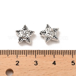 Сплавочные овальные бусины тибетского стиля &nbsp;FIND-C043-033AS