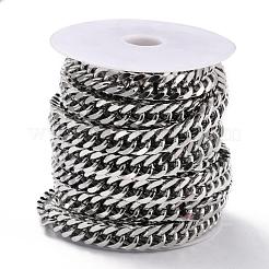 Catene a maglie cubane in acciaio inossidabile 304 anti-ossidazione&nbsp;CHS-E018-13P-C
