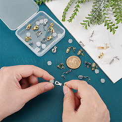 Фурнитура для сережек-клипс из нержавеющей стали 304&nbsp;STAS-PH0005-65