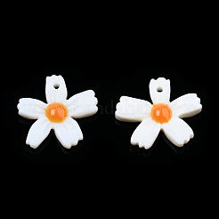 Подвески из натуральной пресноводной эмали&nbsp;SHEL-N003-28