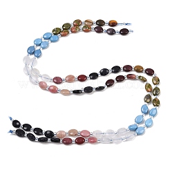 Colliers de perles en cristal de quartz naturel&nbsp;G-Z135-A11