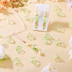 30 шт. акриловых бусин для изготовления колокольчиков&nbsp;TACR-TA0001-69C