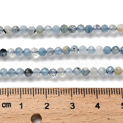 Природные Аквамарин бисер нитей&nbsp;LS-G-RM2025-A17-3mm-A
