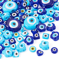 68 pièces 10 styles perles de chalumeau faites à la main&nbsp;LAMP-TA0002-71