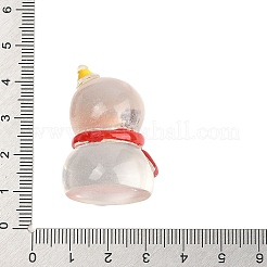 Рождественские фигурки из смолы для украшения рабочего стола в домашнем офисе DJEW-M017-01D