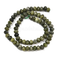 Натуральные китайские бусины из южного нефрита&nbsp;G-C259-A31-5x8mm