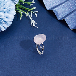 925 серебряная открытая манжета с родиевым покрытием&nbsp;STER-PH0001-35