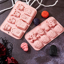 2 шт. 2 стиля пищевые силиконовые Молды&nbsp;SIL-TA0002-17