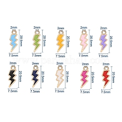 Подвески из эмали и сплава&nbsp;ENAM-CJ0001-51