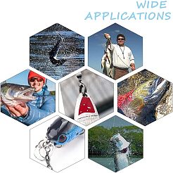 75шт 3-х стильный латунный рыболовный роликовый подшипник-соединитель&nbsp;FIND-FH0003-28