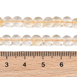 Colliers de perles en quartz citron naturel (chauffé)&nbsp;GG-NH0007-E01-01