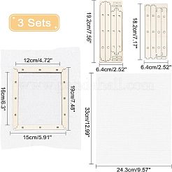 Рамка для изготовления бумаги из липы&nbsp;DIY-WH0001-73A