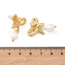 Ohrstecker aus 304 Edelstahl für Damen&nbsp;EJEW-F414-01G