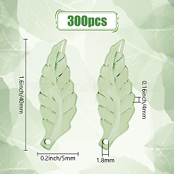 300шт 6 стиля прозрачные акриловые подвески&nbsp;FIND-DR0001-41