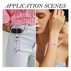 80 г прозрачных стеклянных бусин&nbsp;DGLA-TA0001-47H