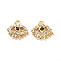 Глаз латунные микро проложить кубического циркония подвески&nbsp;KK-G435-22G