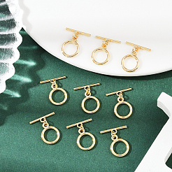 15 комплект латунных застежек-тоглов&nbsp;KK-BBC0021-12