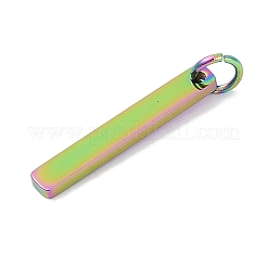Pendentifs en acier inoxydable 304 avec placage ionique (IP)&nbsp;STAS-I311-14C-RC